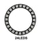 WS2812B Addressable RGB LED Pixel Ring Kit 12