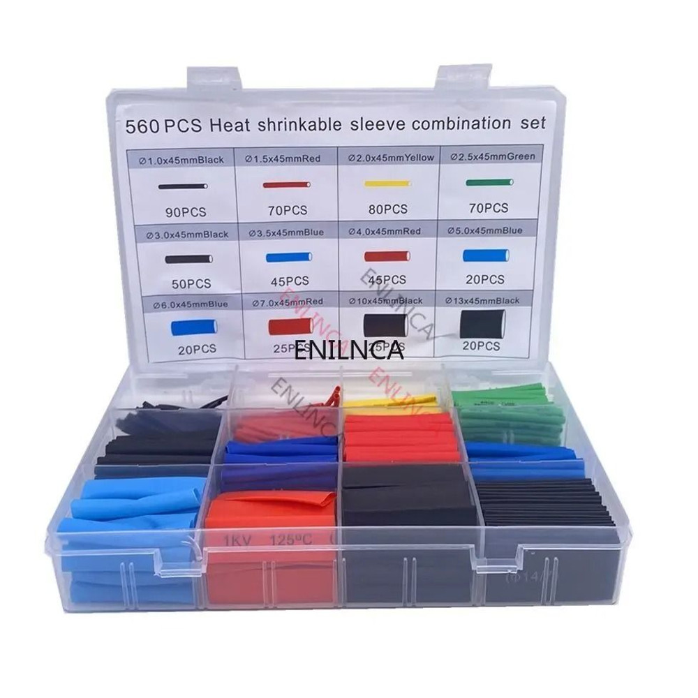 Heat Shrink Tubing Kit For Electrical Insulation 1