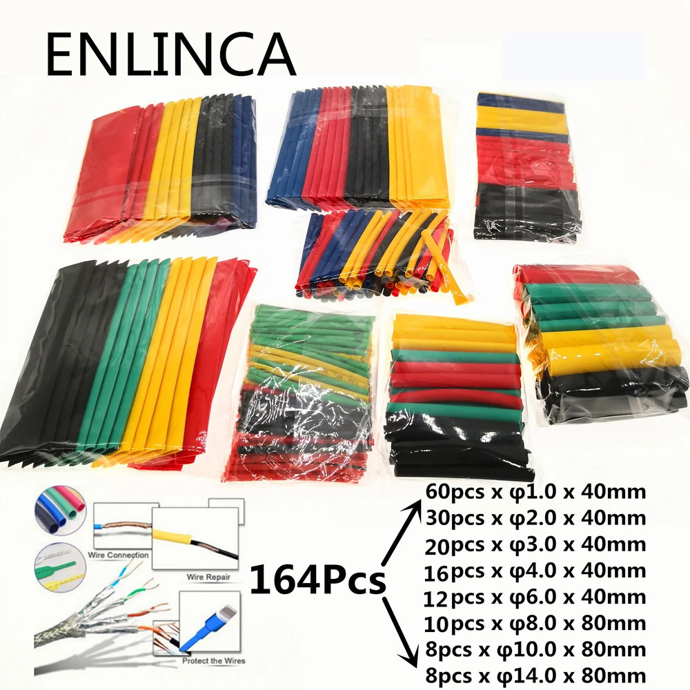 Heat Shrink Tubing Kit For Electrical Insulation 6