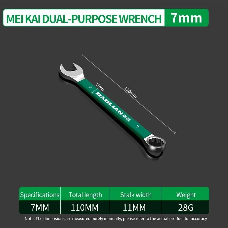 BaoLian Plum Blossom Open Combination Wrench 8 30 Mm 7