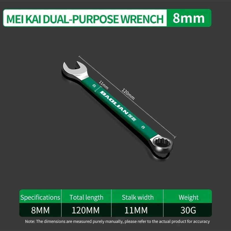 BaoLian Plum Blossom Open Combination Wrench 8 30 Mm 8
