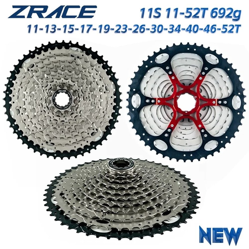 ZRACE Bicycle Cassette 8 To 12 Speed 11 To 52T 13