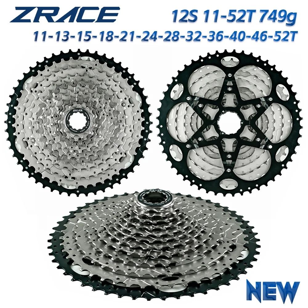 ZRACE Bicycle Cassette 8 To 12 Speed 11 To 52T 17