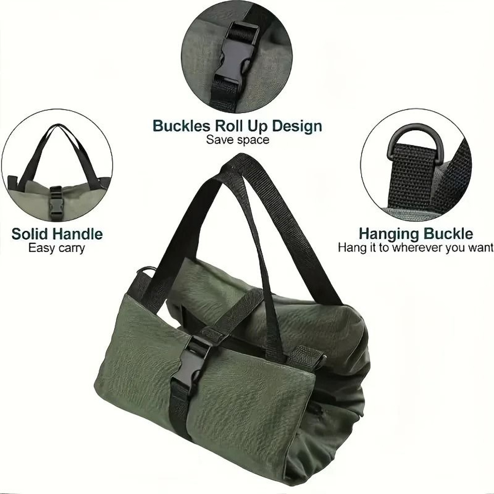 Heavy Duty Roll Up Tool Bag Oxford Fabric 4
