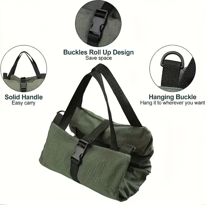 Heavy Duty Roll Up Tool Bag Oxford Fabric 4