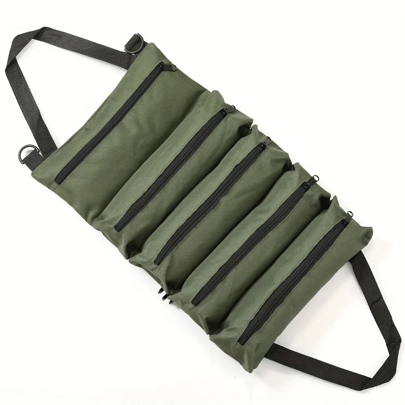 Heavy Duty Roll Up Tool Bag Oxford Fabric 5