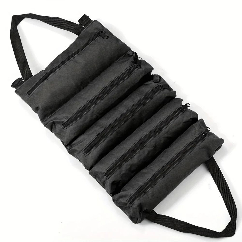 Heavy Duty Roll Up Tool Bag Oxford Fabric 7