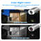 ANRAN 2K Solar Security Camera Outdoor Wireless WIFI Camera With Floodlight 4