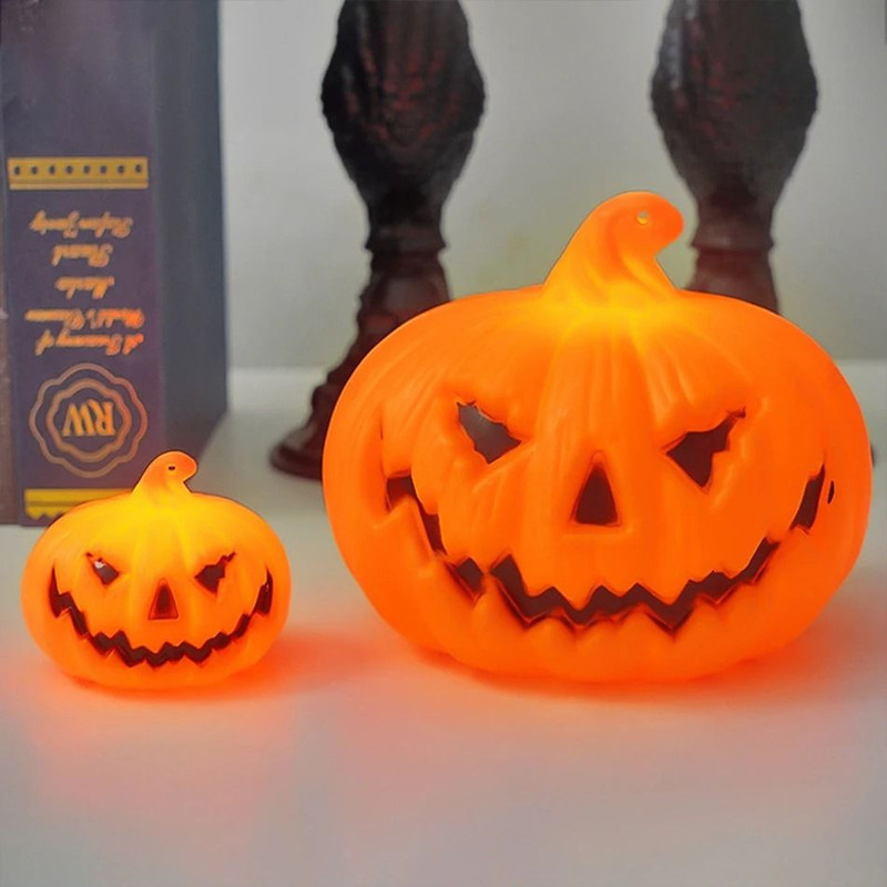 Pumpkin Lantern Candle Light Halloween Decoration 4
