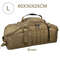 LQARMY 60L 80L Tactical Camping Backpack Molle Duffel Bag 10
