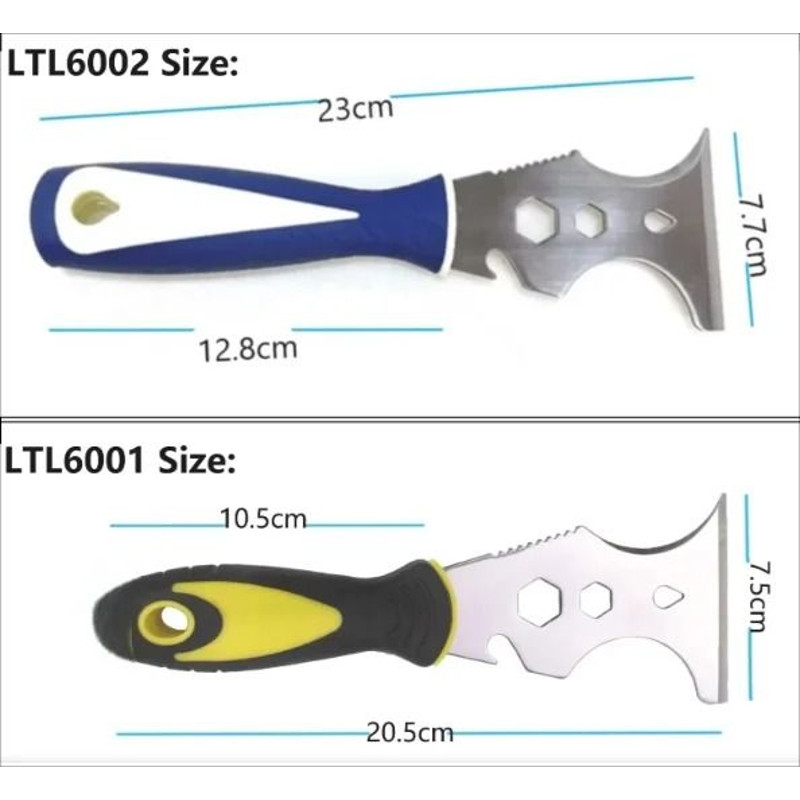 15 In 1 Multi Use Stainless Steel Putty Knife And Paint Scraper Tool 2