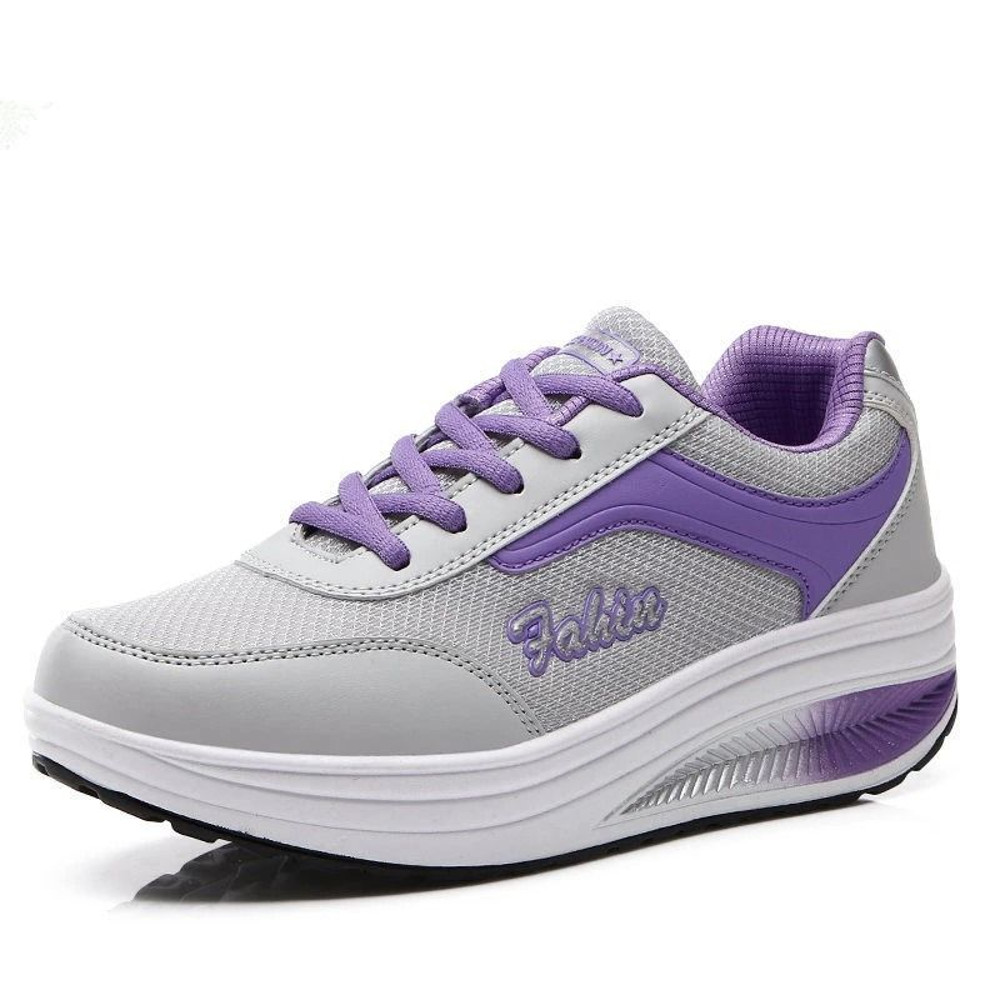 Women Vulcanized Walking Flats Plus Size Sneakers 8