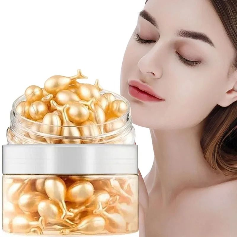 Collagen Face Serum Capsules With Hyaluronic Acid 1