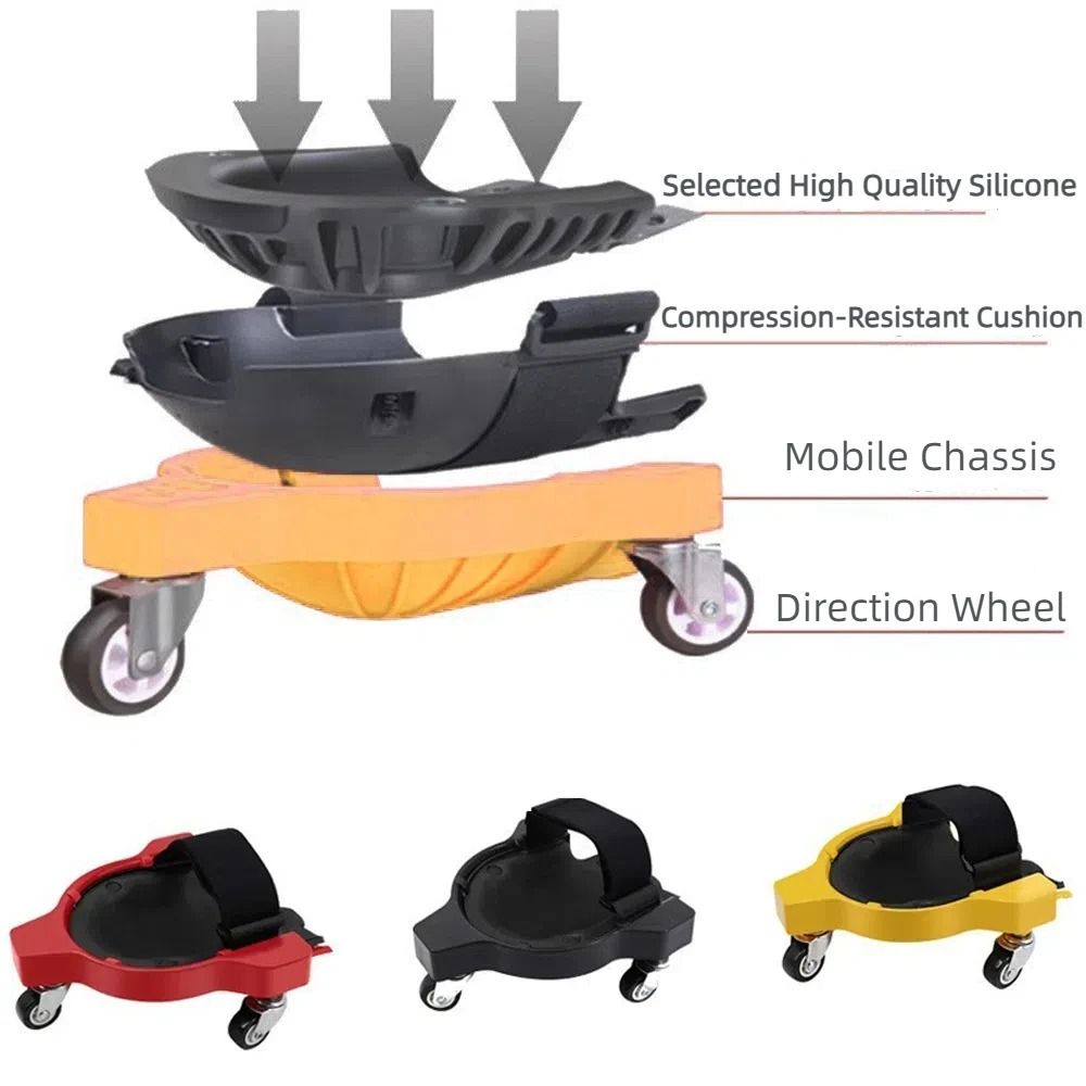 Multifunctional Pulley Work Knee Pads For Car  Home Use 1