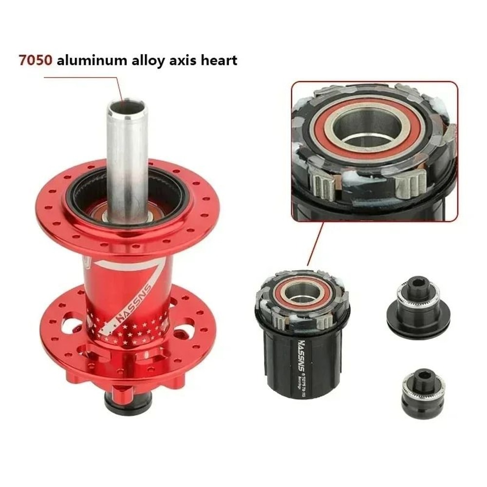 Hassns Pro 7 MTB Hub With Quick Release And 32 Hole Design 2