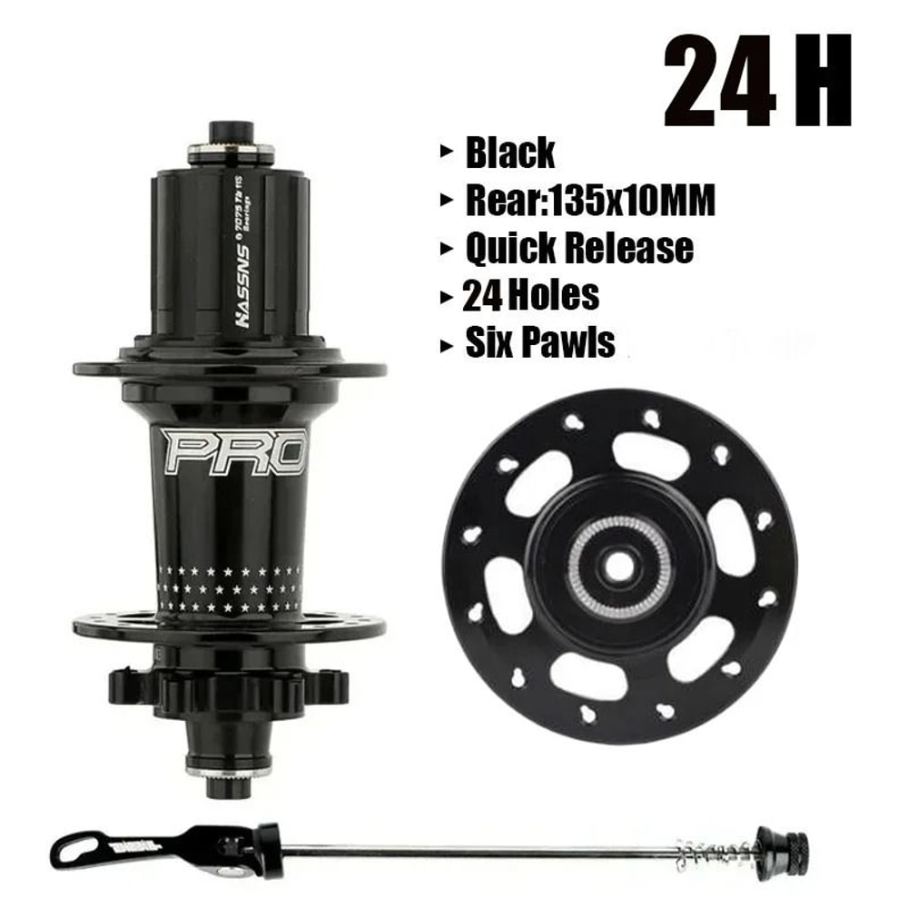 Hassns Pro 7 MTB Hub With Quick Release And 32 Hole Design 5