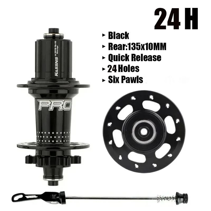 Hassns Pro 7 MTB Hub With Quick Release And 32 Hole Design 5
