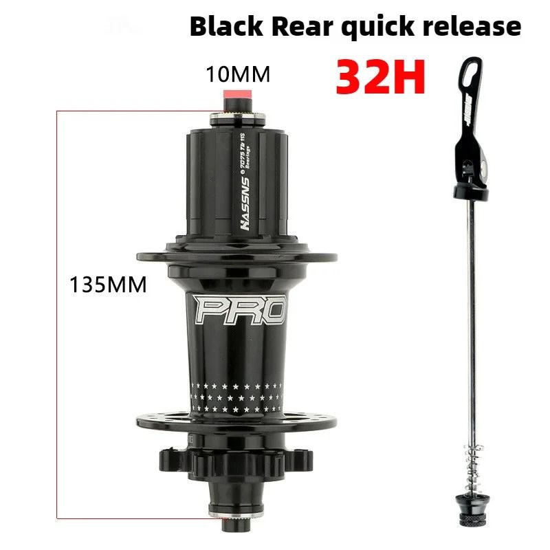 Hassns Pro 7 MTB Hub With Quick Release And 32 Hole Design 14