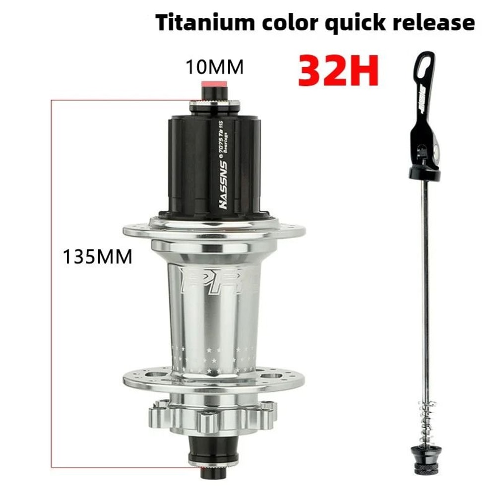 Hassns Pro 7 MTB Hub With Quick Release And 32 Hole Design 19