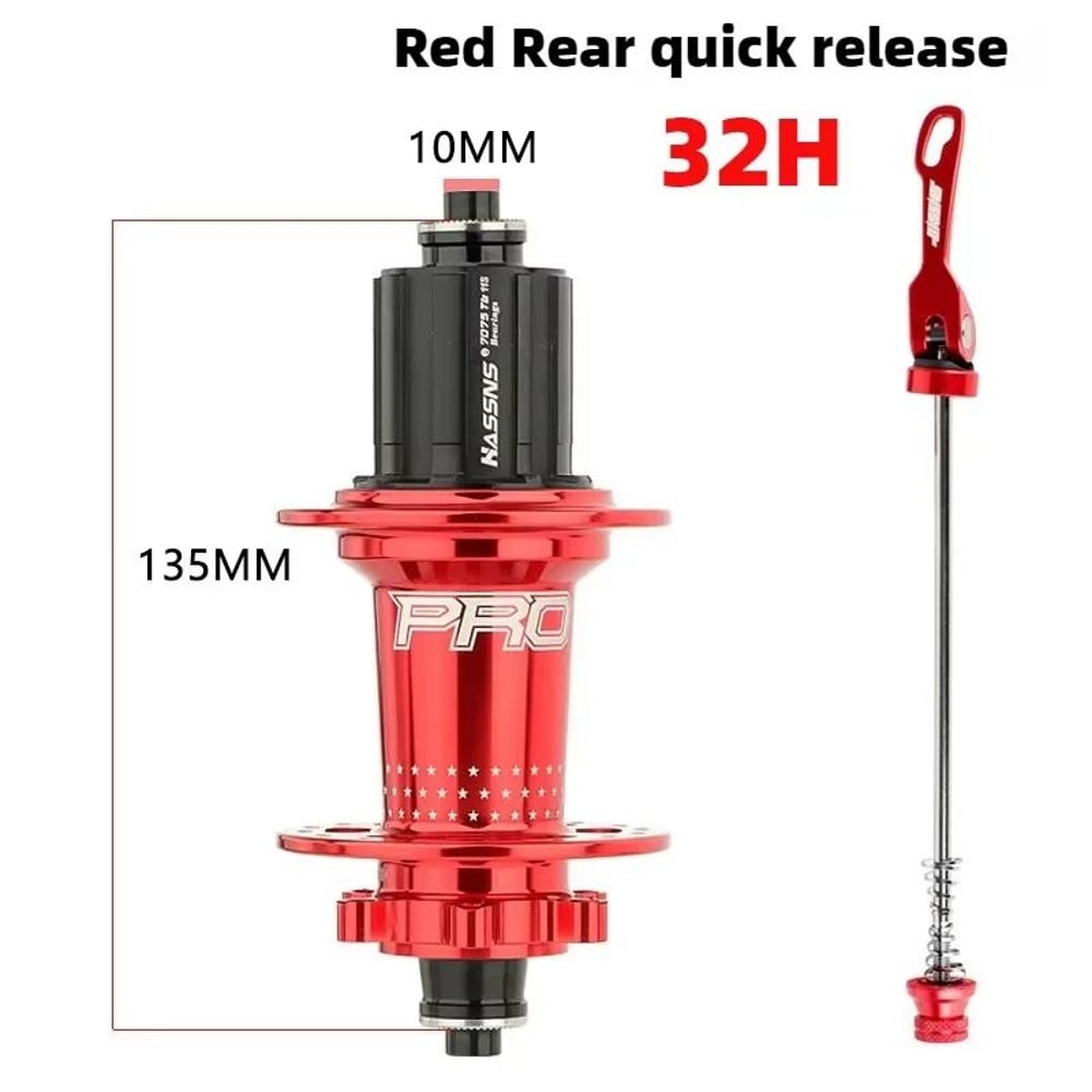 Hassns Pro 7 MTB Hub With Quick Release And 32 Hole Design 29