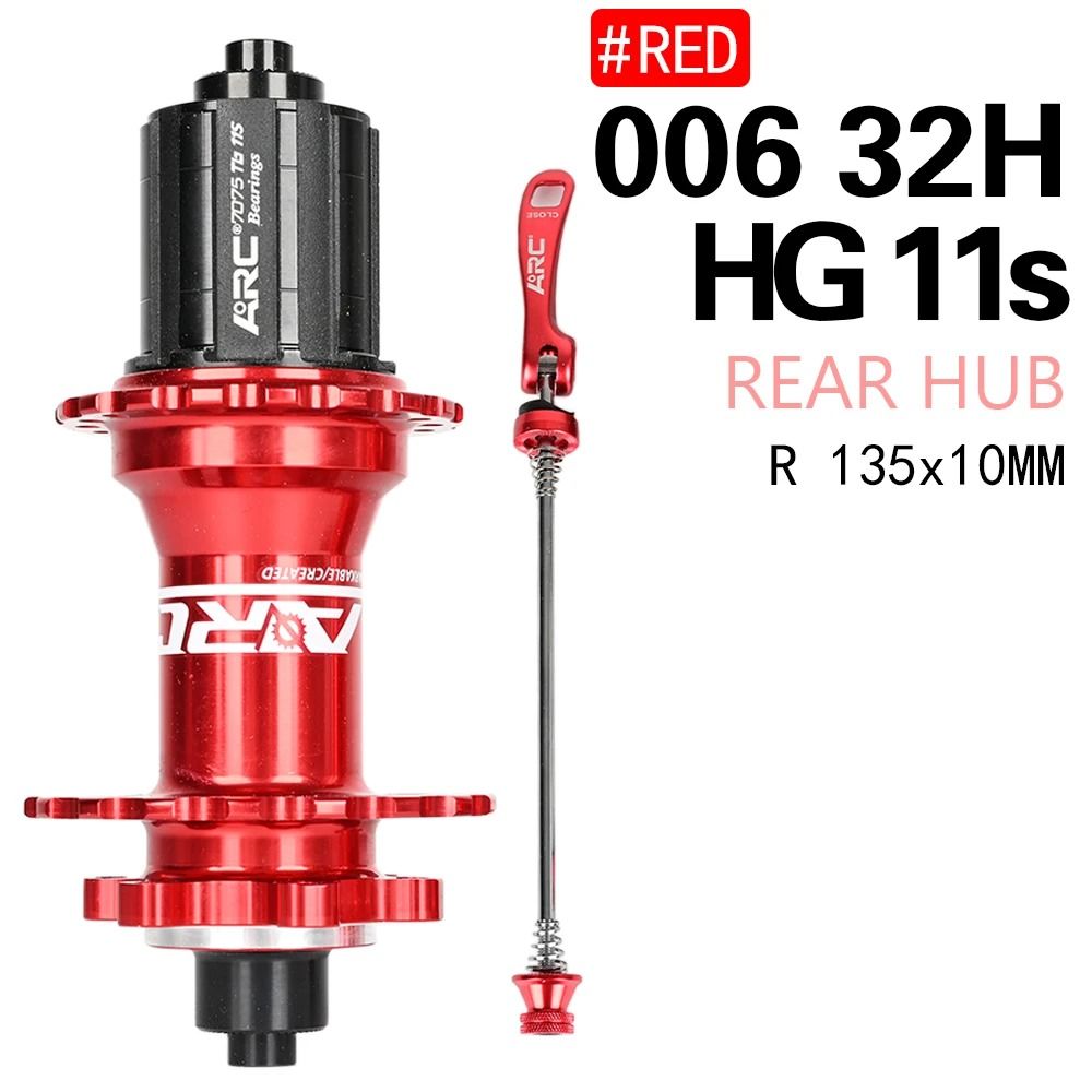 Arc MT006 MTB Hub With Sealed Bearings For 8 To 12 Speed 25