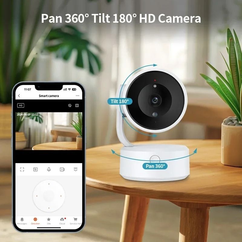 Tuya Indoor 5MP PTZ Camera With 360 View 1