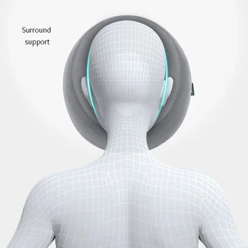 Face Down Pillow Memory Foam Ergonomic Headrest For Home Or Salon Use 3