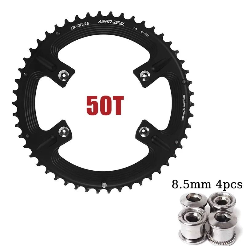 Bucklos Road Bike Chainring 110 BCD 34T To 53T 10