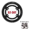 Bucklos Road Bike Chainring 110 BCD 34T To 53T 14