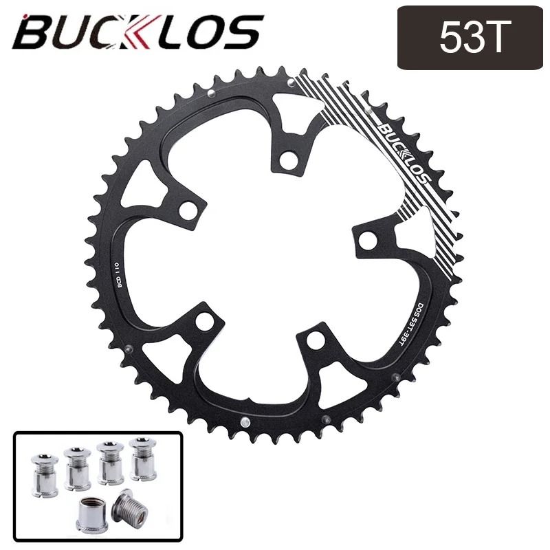 Bucklos Road Bike Chainring 110 BCD 34T To 53T 20
