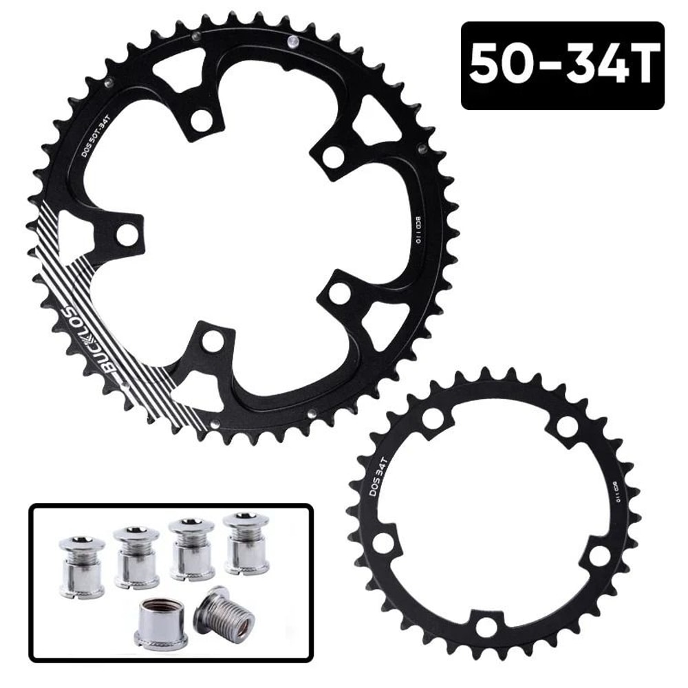 Bucklos Road Bike Chainring 110 BCD 34T To 53T 21