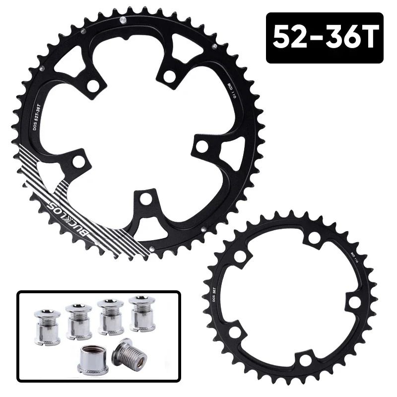 Bucklos Road Bike Chainring 110 BCD 34T To 53T 22