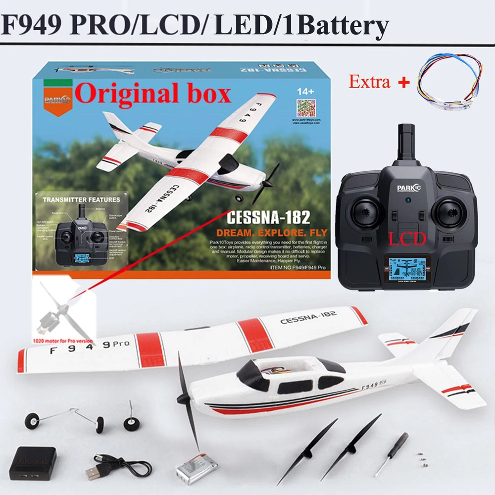 WLtoys F949 RC Airplane Cessna 182 3CH Gyro Version 10
