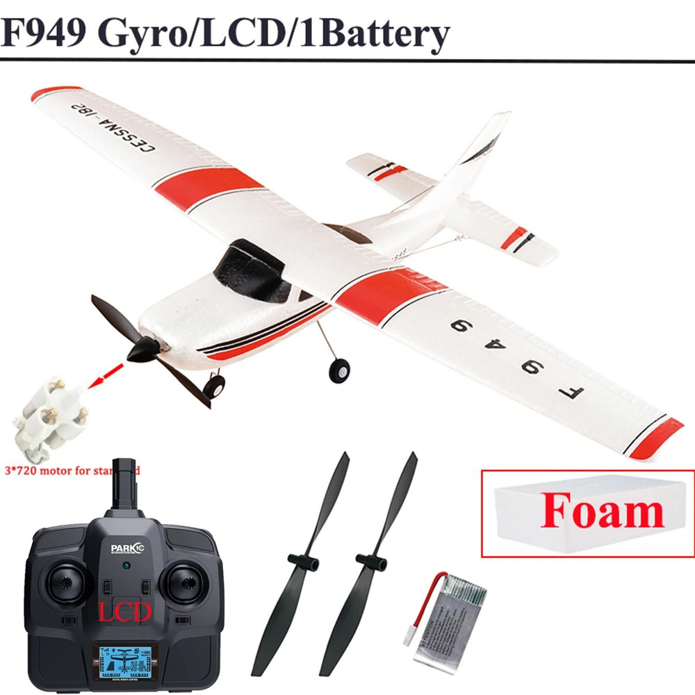 WLtoys F949 RC Airplane Cessna 182 3CH Gyro Version 11
