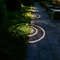 Solar Powered Outdoor Waterproof Circle Shadow Garden Light 8
