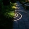 Solar Powered Outdoor Waterproof Circle Shadow Garden Light 8