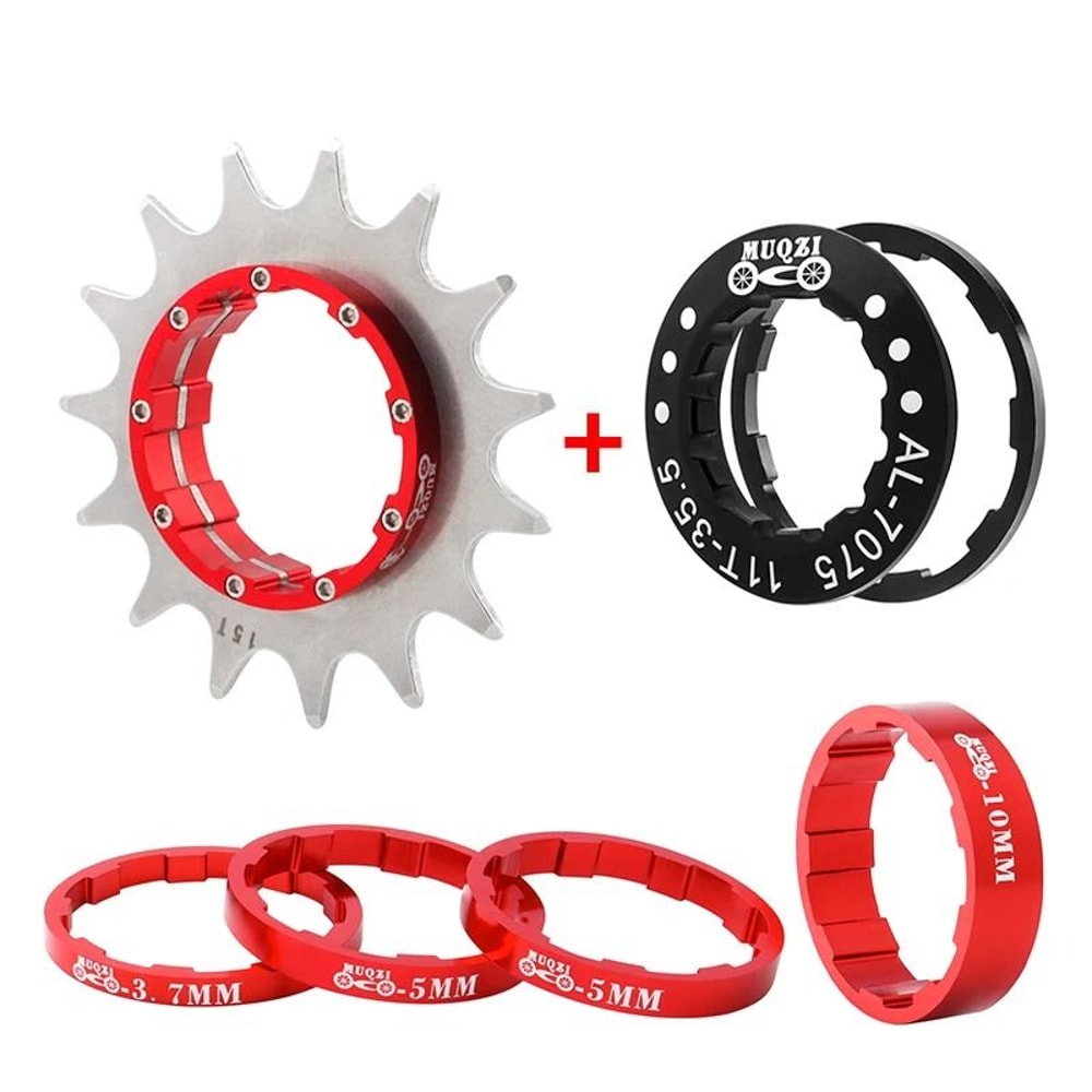 Muqzi Single Speed Cassette Cog Conversion Kit 12T To 22T 1