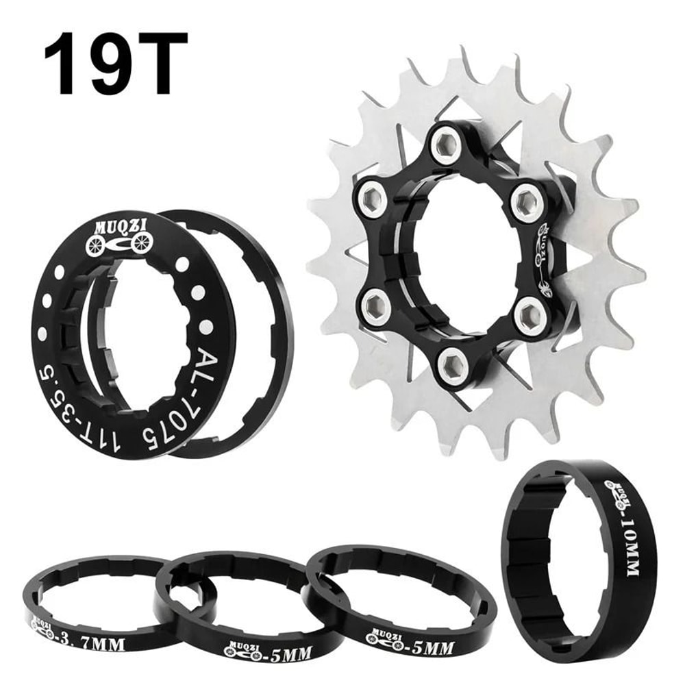 Muqzi Single Speed Cassette Cog Conversion Kit 12T To 22T 20