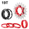 Muqzi Single Speed Cassette Cog Conversion Kit 12T To 22T 21