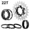 Muqzi Single Speed Cassette Cog Conversion Kit 12T To 22T 26