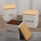 3 Pcs Coffee Bean Storage Canisters Vacuum Sealed Jars 6