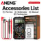 ANENG SZ308 Digital Multimeter AC DC Tester 6