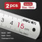 Deli Stainless Steel Ruler Straight Edge Measuring Tool 9