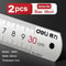 Deli Stainless Steel Ruler Straight Edge Measuring Tool 11
