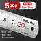 Deli Stainless Steel Ruler Straight Edge Measuring Tool 13
