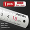 Deli Stainless Steel Ruler Straight Edge Measuring Tool 6