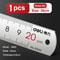 Deli Stainless Steel Ruler Straight Edge Measuring Tool 7