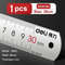 Deli Stainless Steel Ruler Straight Edge Measuring Tool 8