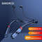 Eardeco 200 Hour Bluetooth Neckband Headphones With Bass And Mic 0