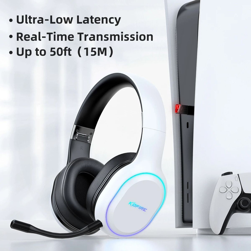 Kofire UG05 Wireless Gaming Headset With Vibration And Mic 4
